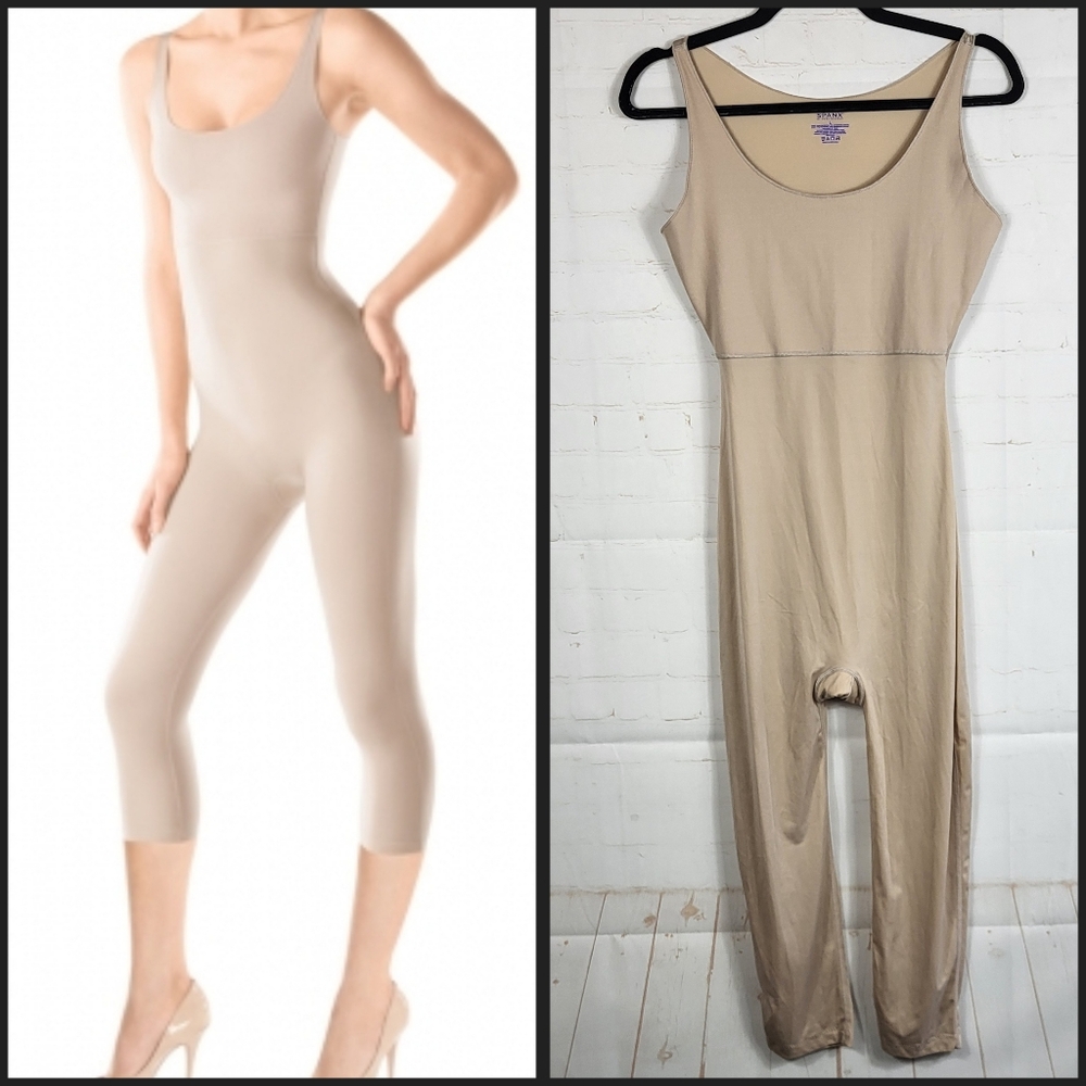 SPANX Nude Full-Body Shapewear Unitard